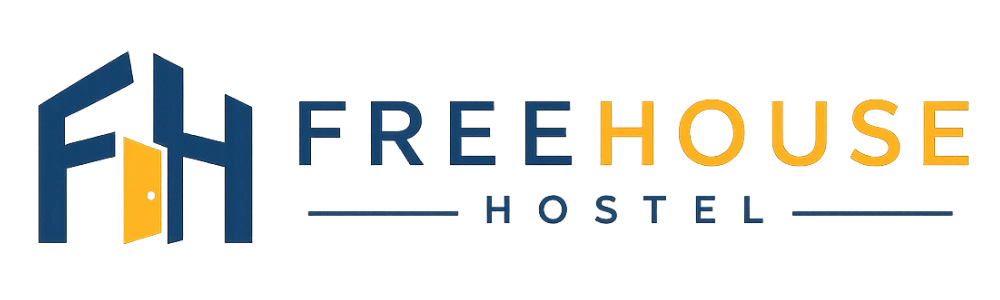 Free House Hostel Logo